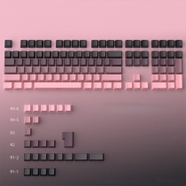 Blackberry 104+30 Keys OEM Profile PBT Doubleshot Side Legends Keycaps Set for MX Keyboard